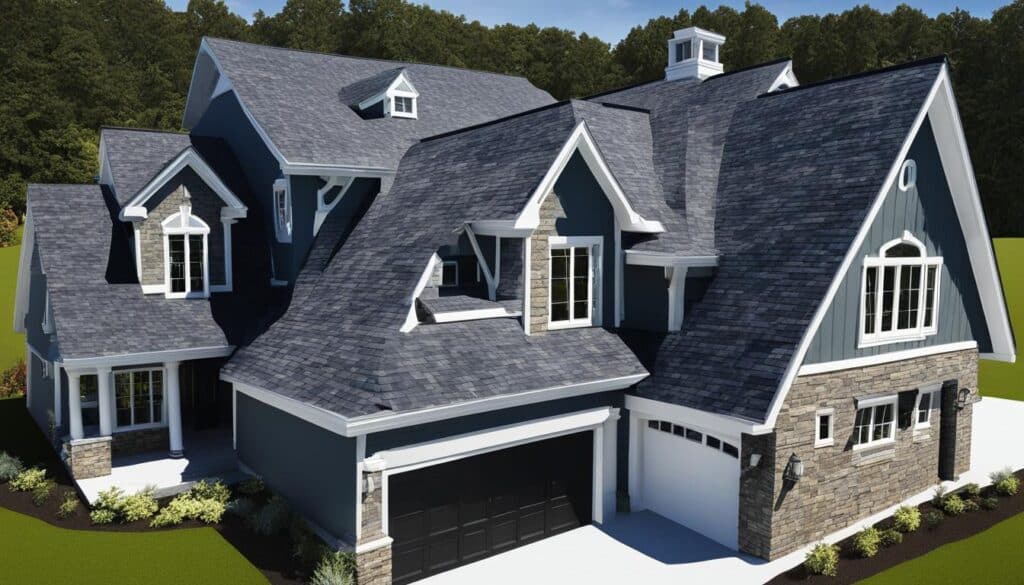 Techniques de toiture en biais